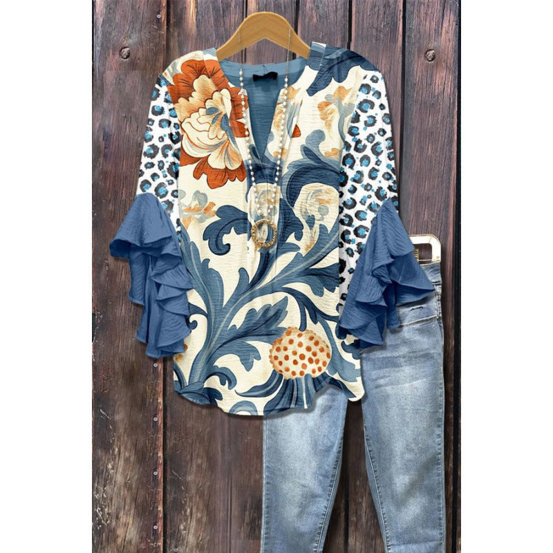BEAUMONT NICE | BLOUSE À VOLANTS POUR FEMMES