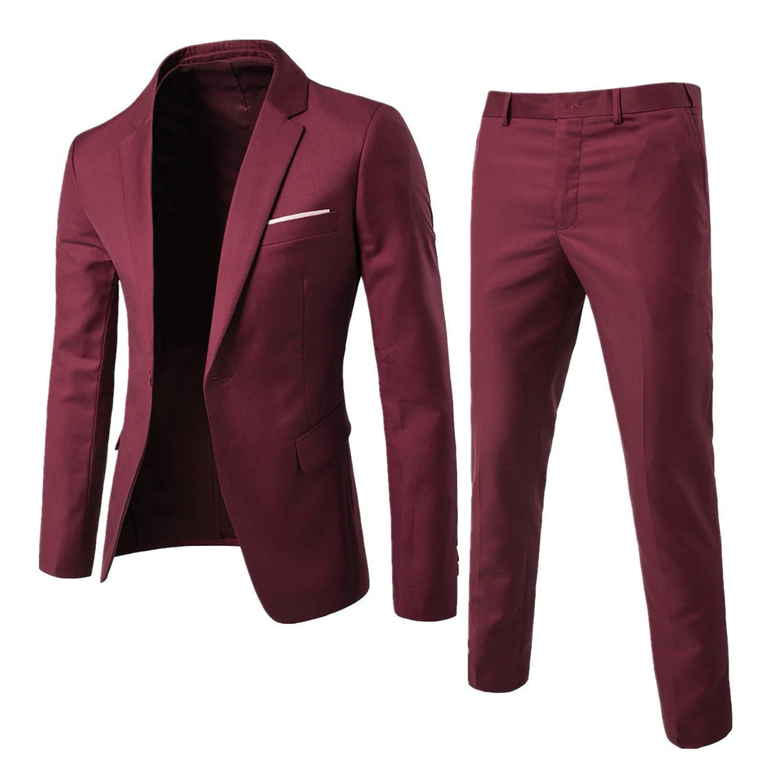 POLYESTER SUIT SET FOR MEN