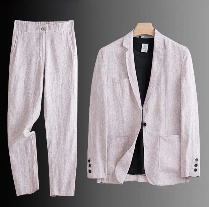 LINEN TWO PIECE SET FOR MEN