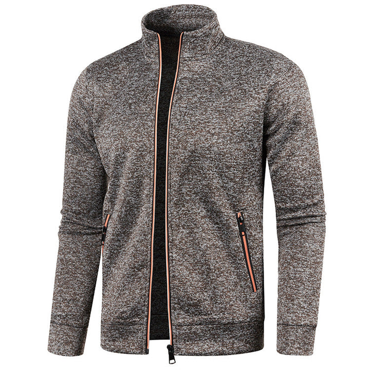HIGH-NECK ZIP JACKET FOR MEN