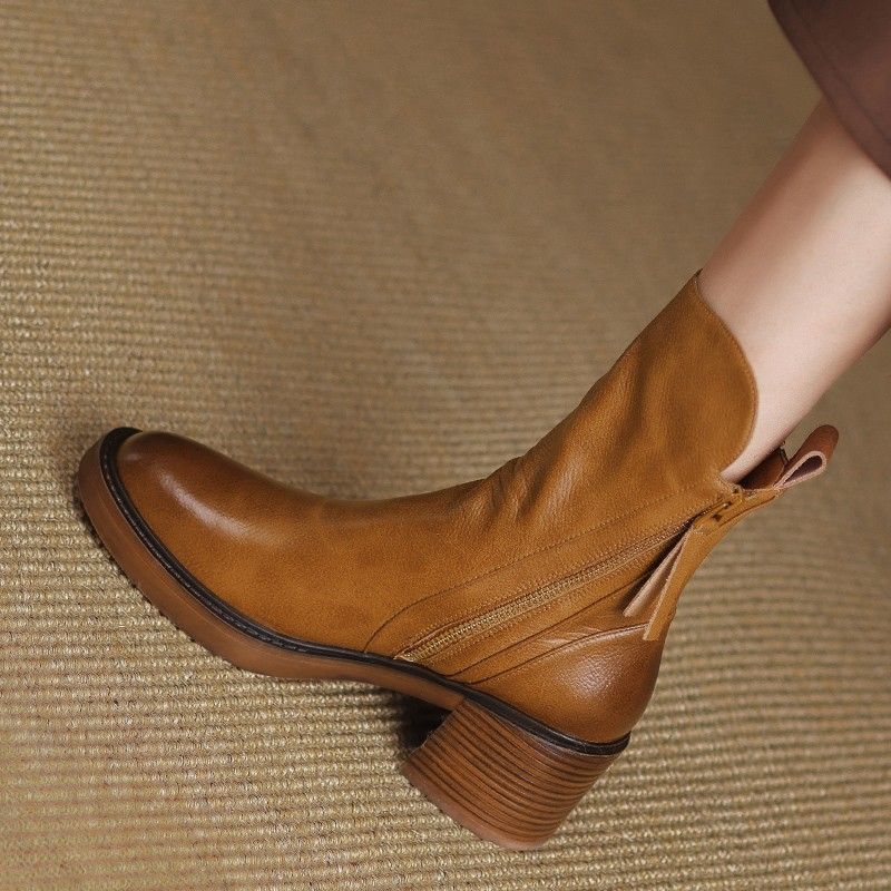 BEAUMONT NICE | BOTTINES À TALON BLOQUÉ POUR FEMMES