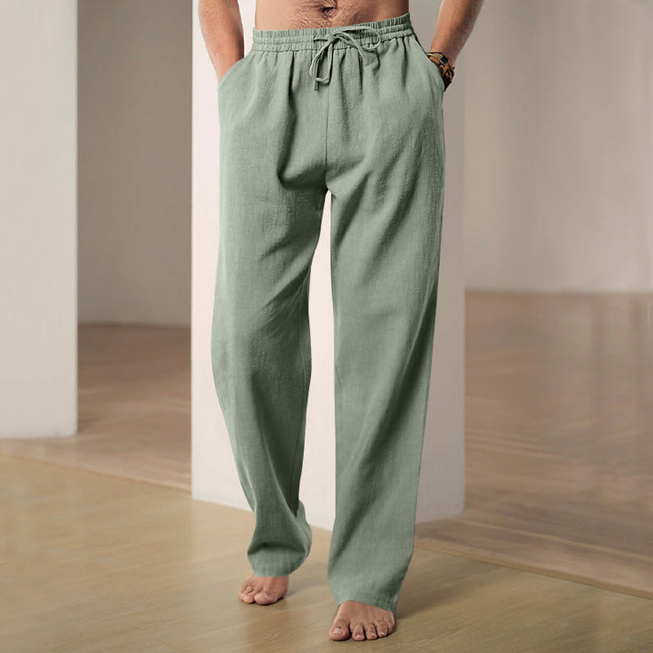 ELASTIC WAIST TROUSERS FOR MEN