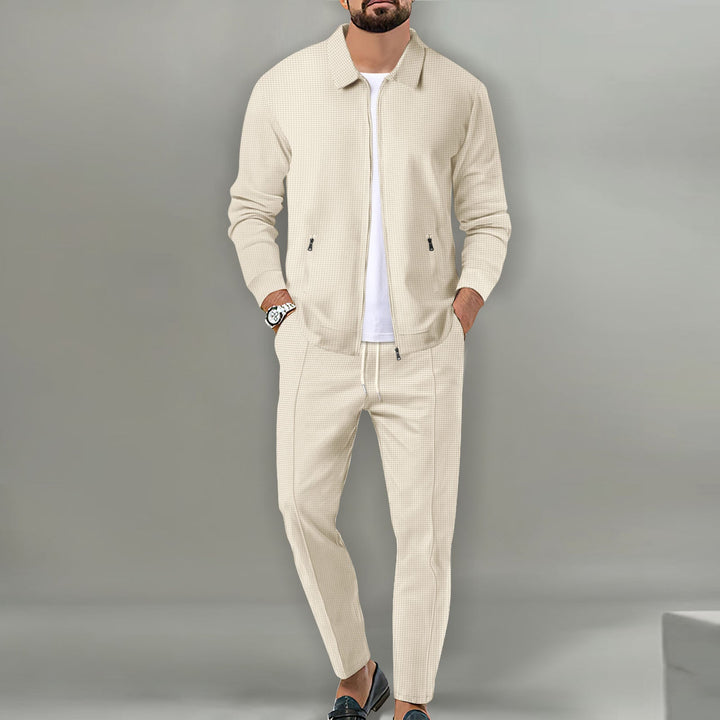SLIM COTTON SUIT FOR MEN