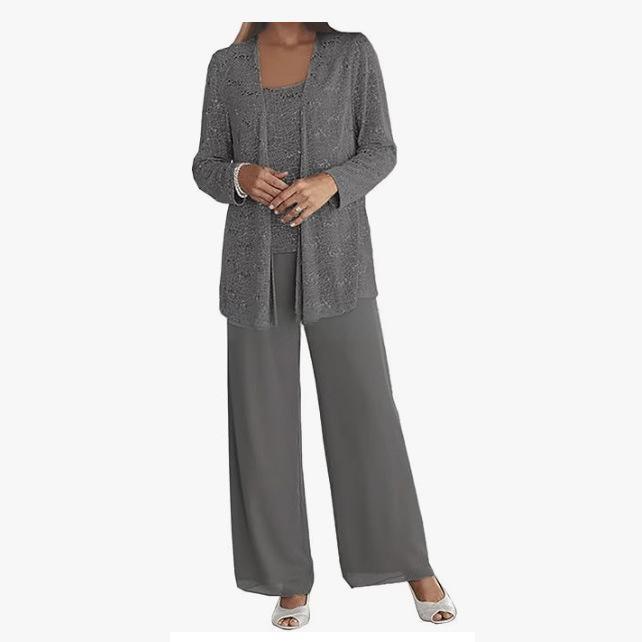 BEAUMONT NICE | ENSEMBLE PANTALON EN MOUSSELINE POUR FEMME