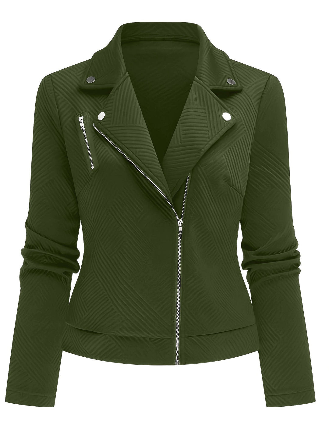 BEAUMONT NICE | VESTE BIKER GÉOMÉTRIQUE POUR FEMMES