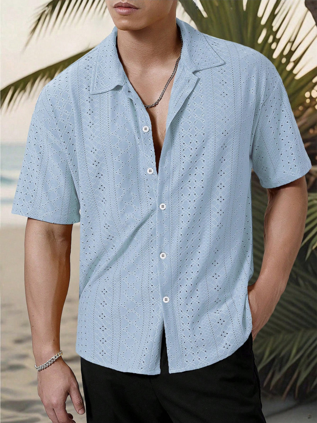 BUTTON-UP SHIRT FOR MEN