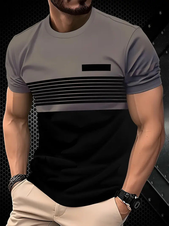 STRIPED T-SHIRT FOR MEN