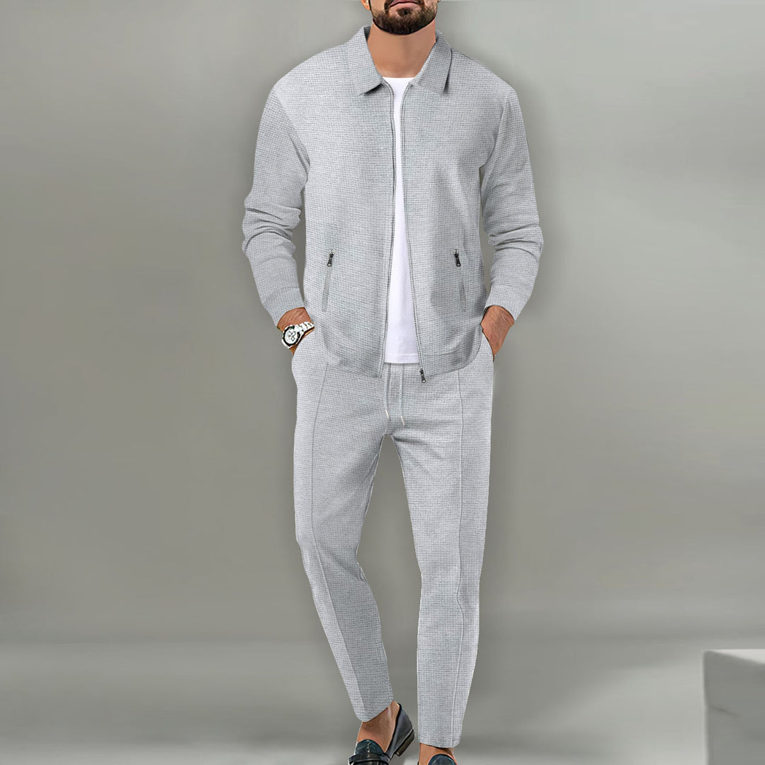 SLIM COTTON SUIT FOR MEN