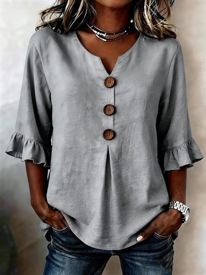 BEAUMONT NICE | BLOUSE À VOLANTS ROMANTIQUE POUR FEMMES