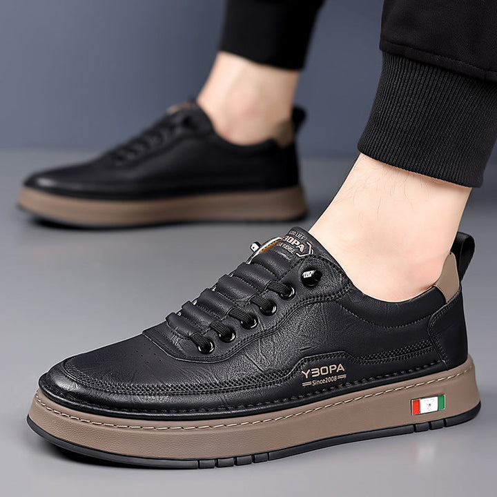 GENUINE LEATHER SNEAKERS FOR MEN
