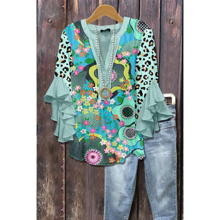 BEAUMONT NICE | BLOUSE À VOLANTS POUR FEMMES