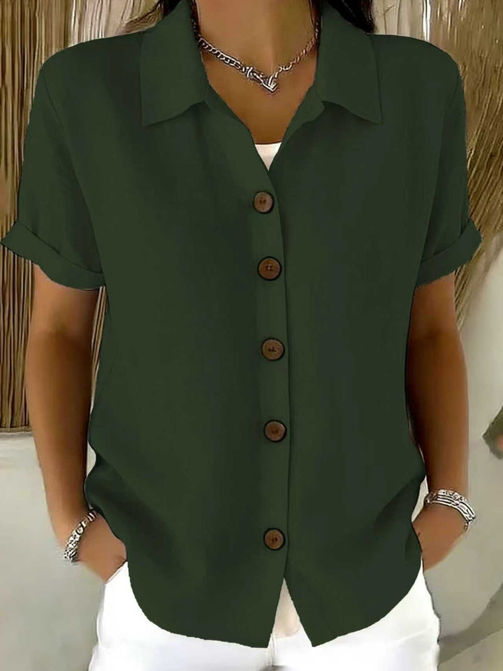 BEAUMONT NICE | CHEMISE À MANCHES COURTES AVEC COL POUR FEMMES