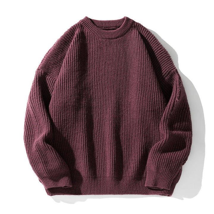 TEXTURED KNIT SWEATER FOR MEN