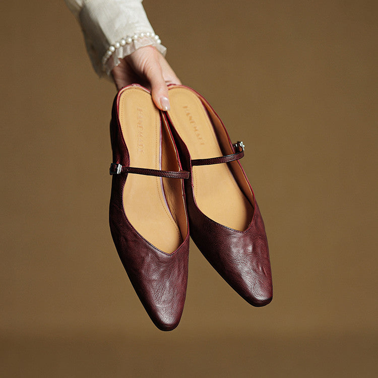 BEAUMONT NICE | MULES À POINTE POUR FEMMES