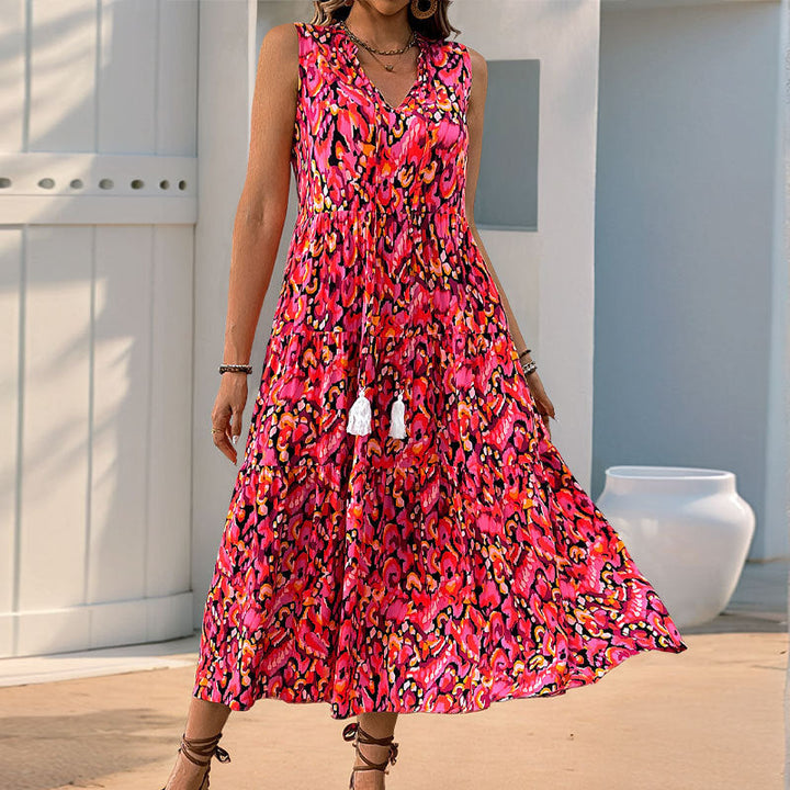 BEAUMONT NICE | ROBE MIDI VIBRANTE POUR FEMMES