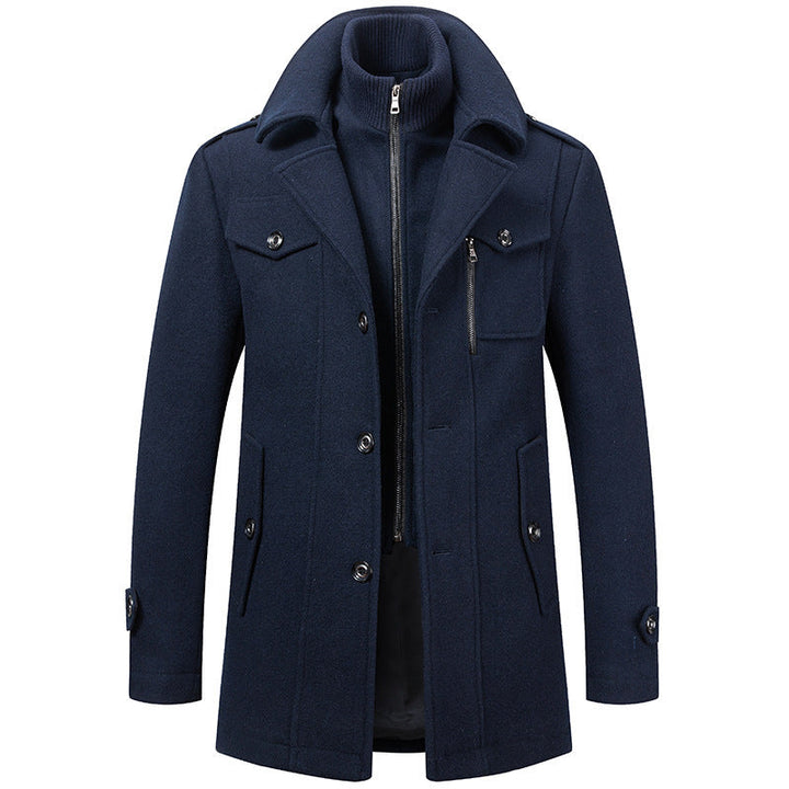 WOOL BLEND TWEED JACKET FOR MEN
