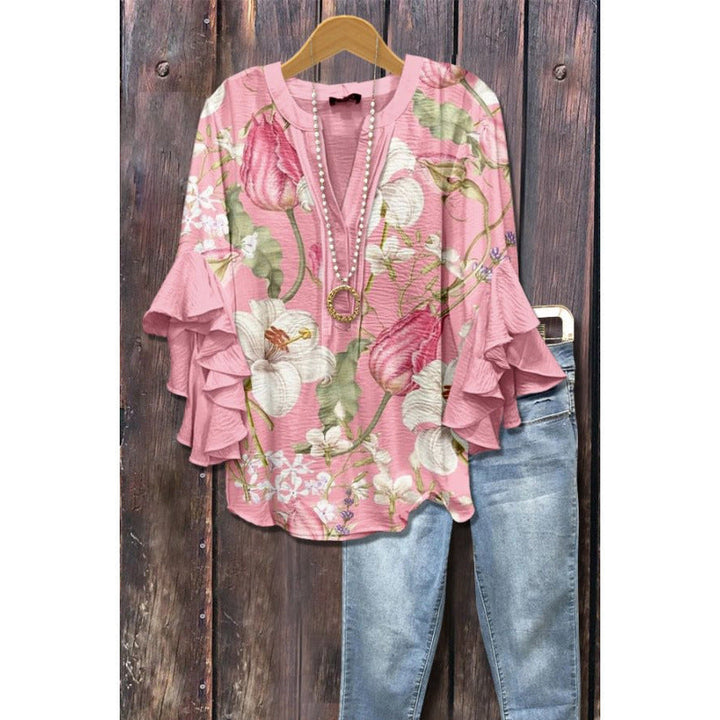 BEAUMONT NICE | BLOUSE À VOLANTS POUR FEMMES