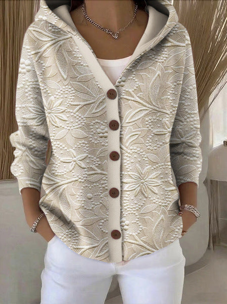 BEAUMONT NICE | GILET À CAPUCHE PATCHWORK POUR FEMMES