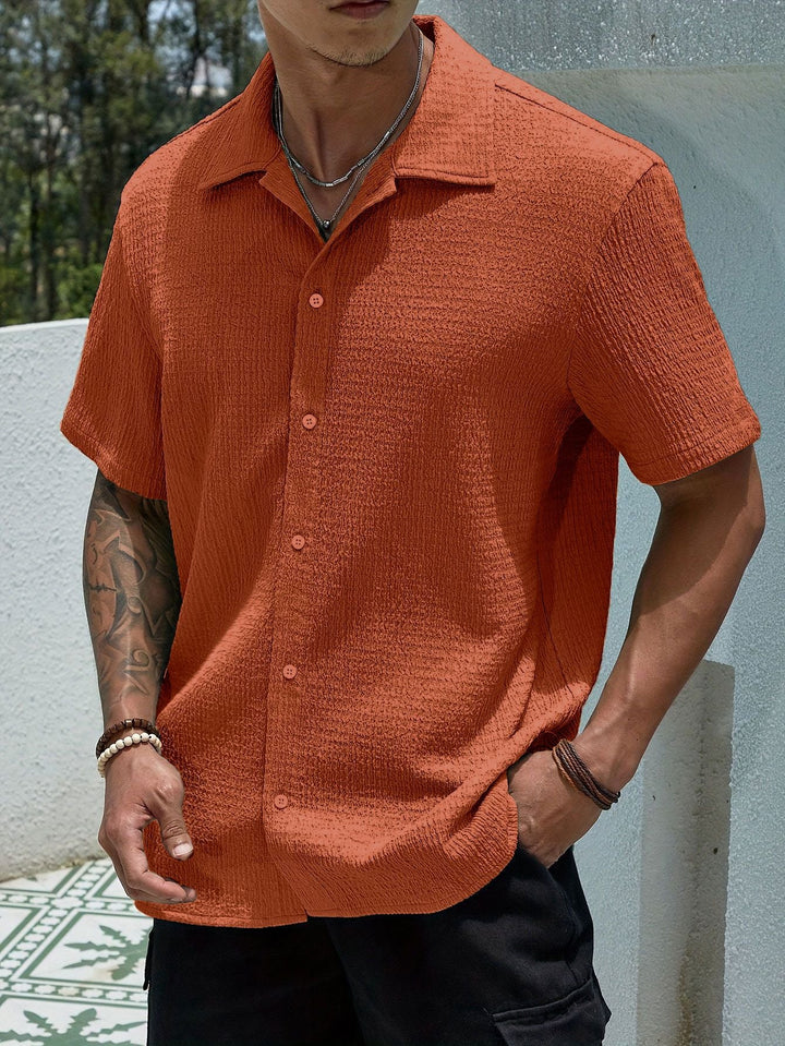 SEMI-SHEER SUMMER SHIRT FOR MEN