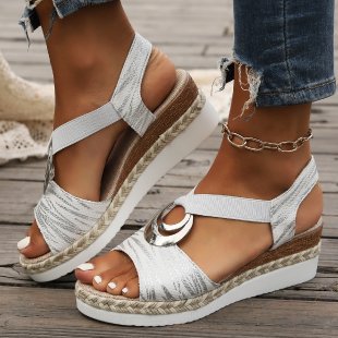 BEAUMONT NICE | SANDALES À TALON COMPENSÉ STYLÉES POUR FEMMES