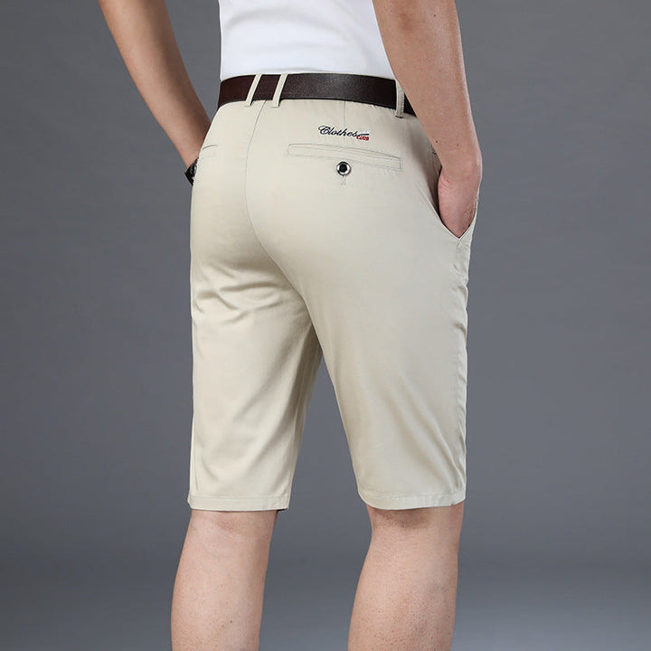 TWILL CHINO SHORTS FOR MEN