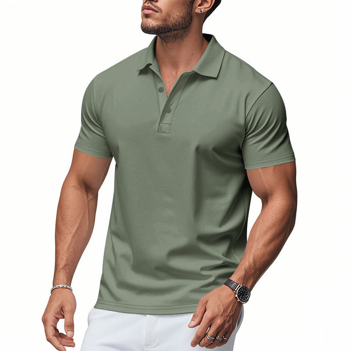 TAILORED STRETCH POLO FOR MEN