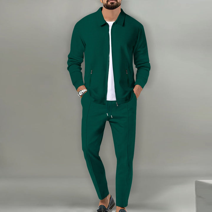 SLIM COTTON SUIT FOR MEN