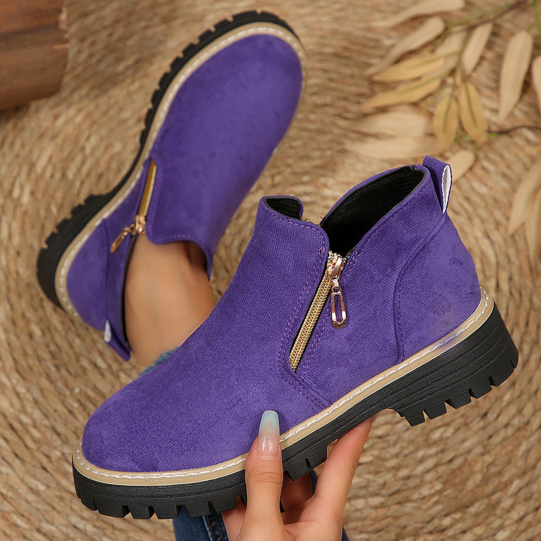 BEAUMONT NICE | BOTTINES À DOUBLE ZIP POUR FEMMES