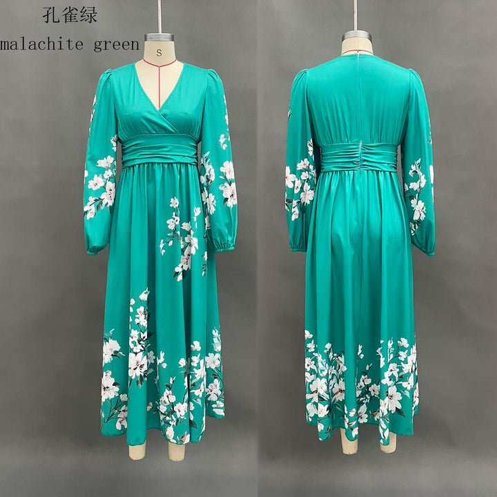 BEAUMONT NICE | ROBE MIDI FLORALE AÉRIENNE POUR FEMMES