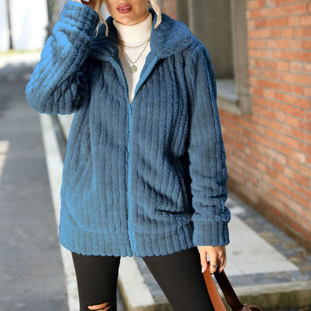 BEAUMONT NICE | MANTEAU EN PELUCHE POUR FEMMES
