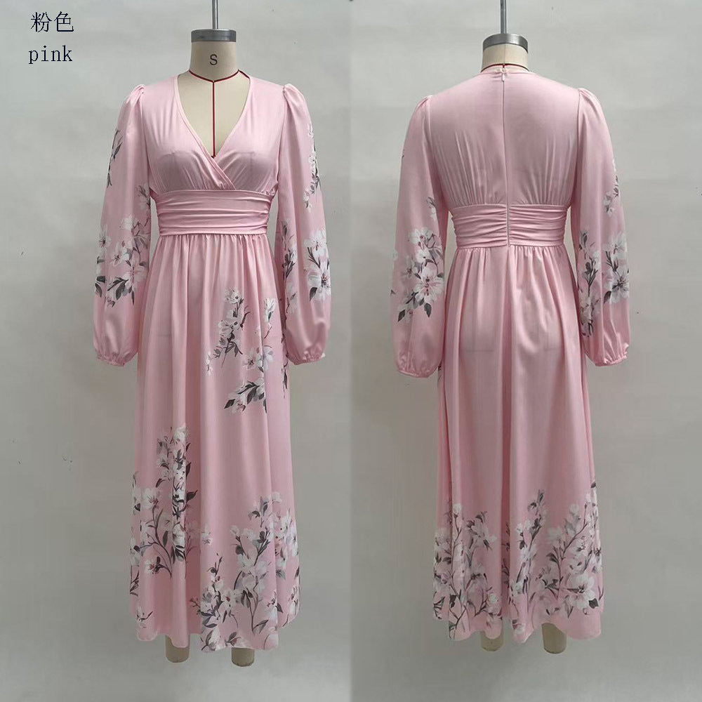 BEAUMONT NICE | ROBE MIDI FLORALE AÉRIENNE POUR FEMMES