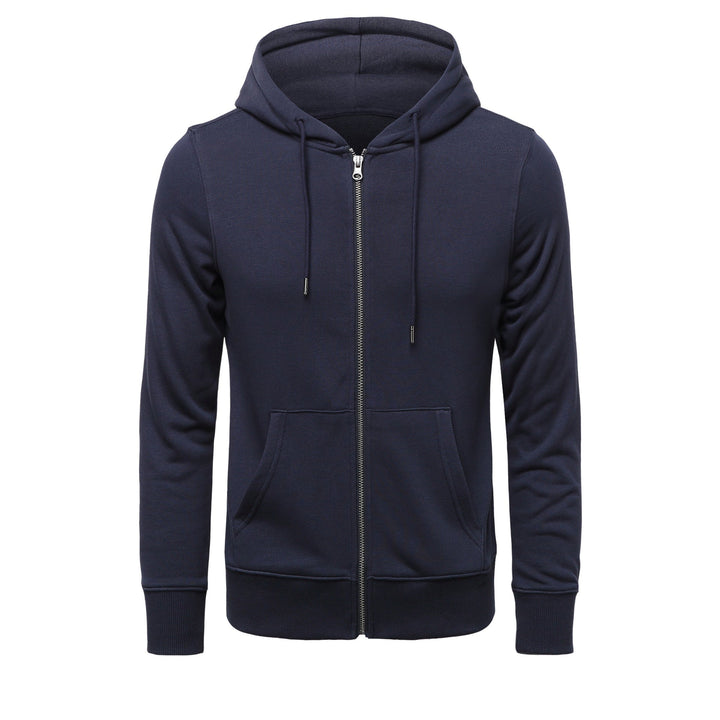 FLEECE-LINED ZIP HOODIE FOR MEN