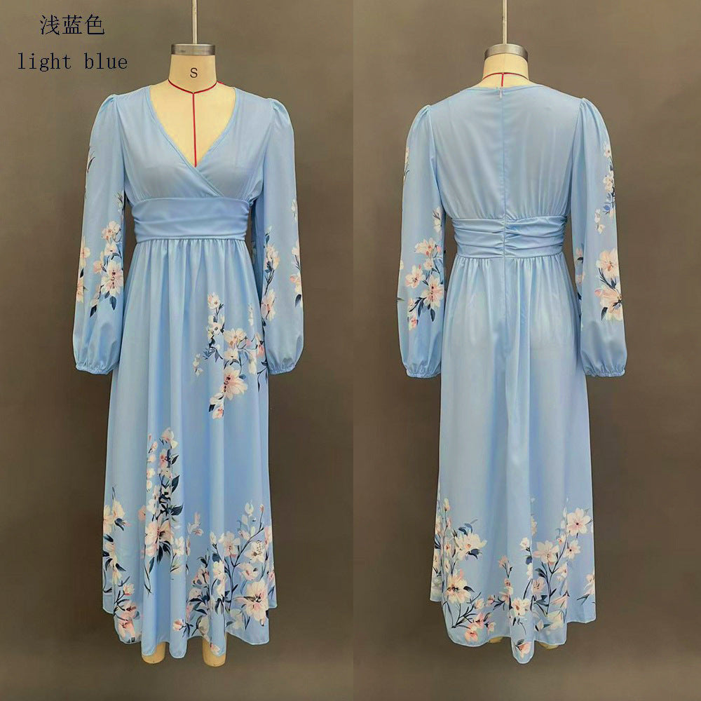 BEAUMONT NICE | ROBE MIDI FLORALE AÉRIENNE POUR FEMMES