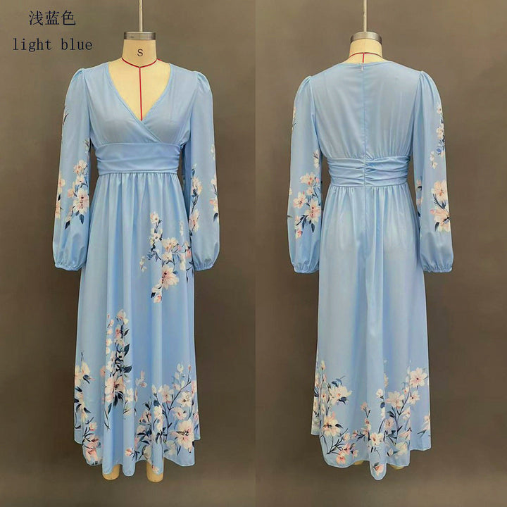 BEAUMONT NICE | ROBE MIDI FLORALE AÉRIENNE POUR FEMMES
