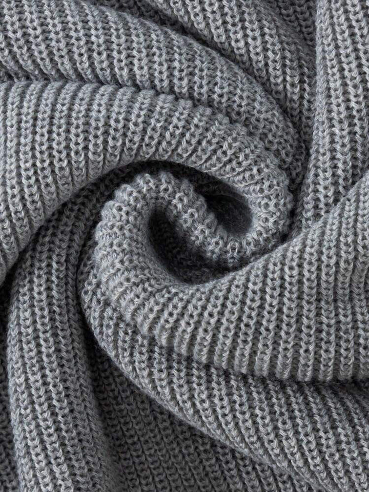 TEXTURED KNIT PULLOVER FOR MEN