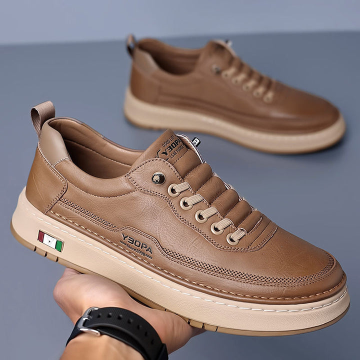 GENUINE LEATHER SNEAKERS FOR MEN