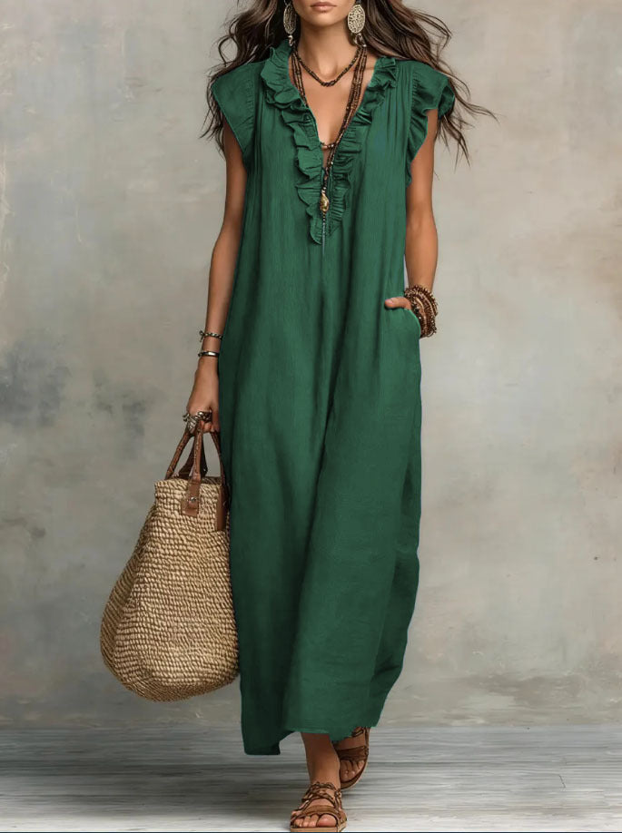 BEAUMONT NICE | ROBE BOHÉMIENNE CHIC ET FLUIDE POUR FEMMES