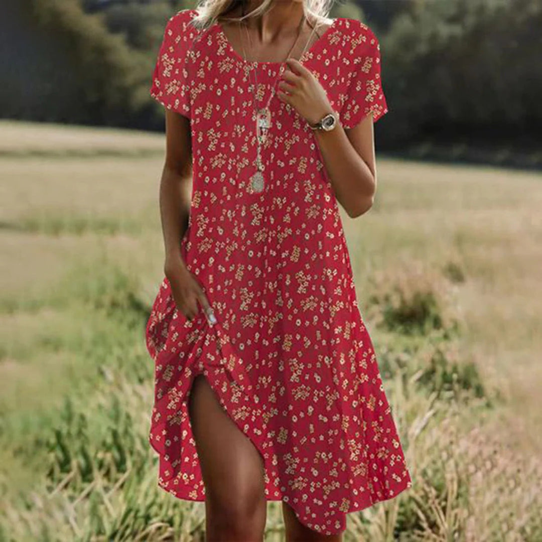 BEAUMONT NICE | ROBE MIDI D'ÉTÉ POUR FEMMES