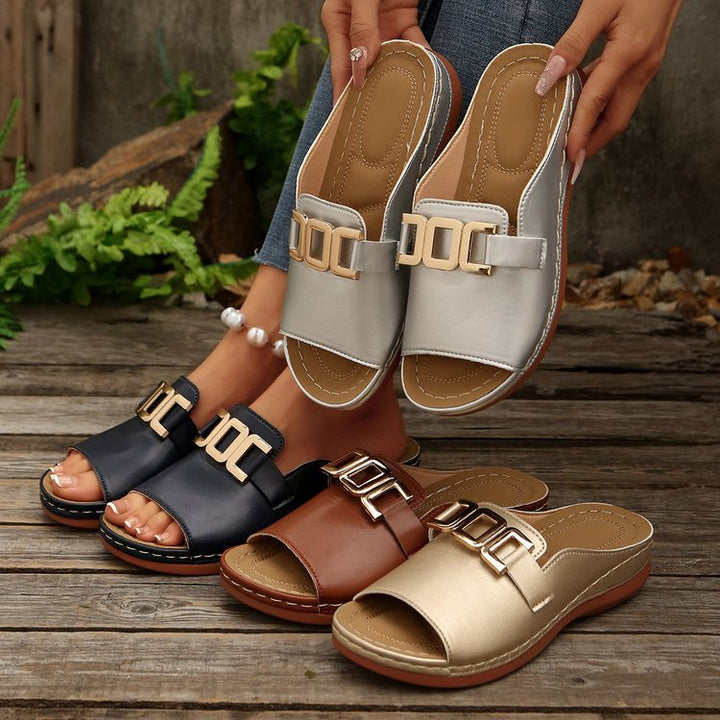 BEAUMONT NICE | SANDALES À BOUCLE POUR FEMMES