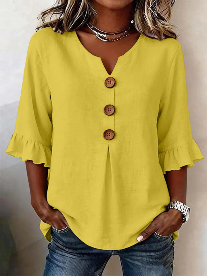 BEAUMONT NICE | BLOUSE À VOLANTS ROMANTIQUE POUR FEMMES