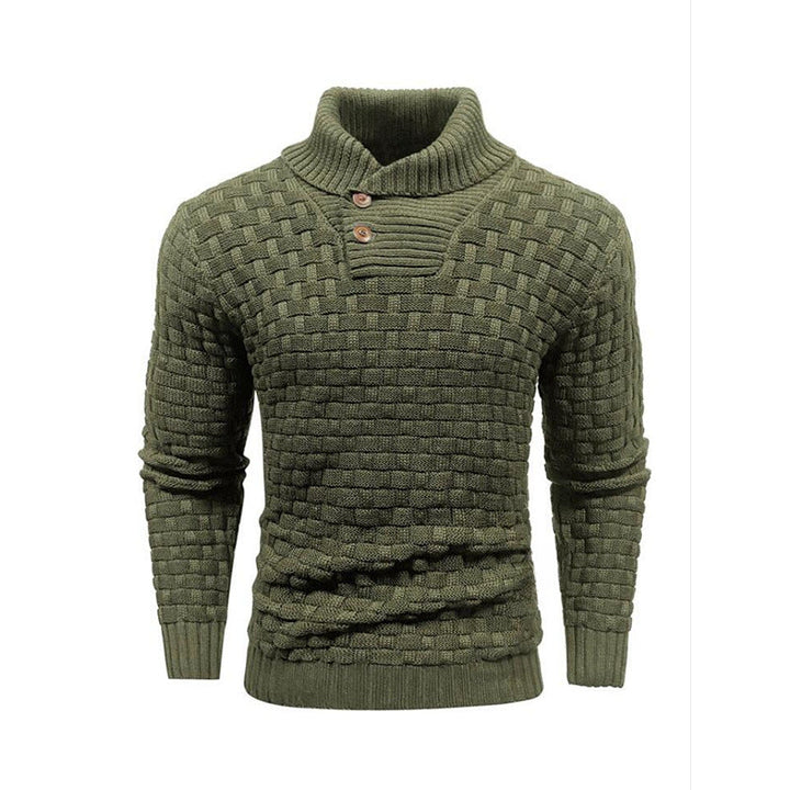 WARM KNIT SWEATER FOR MEN