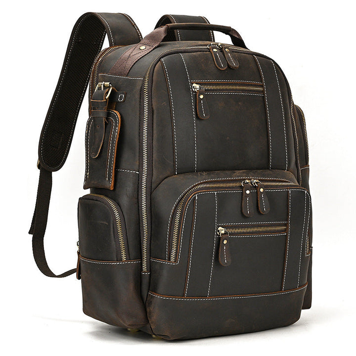VINTAGE COWHIDE BACKPACK FOR MEN