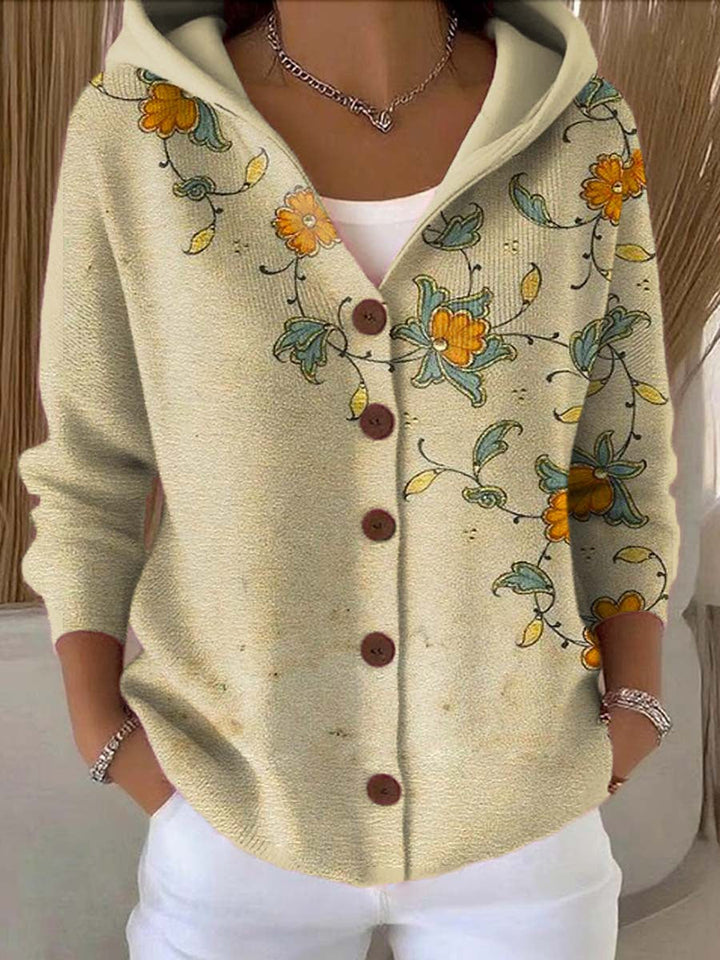 BEAUMONT NICE | GILET À CAPUCHE PATCHWORK POUR FEMMES
