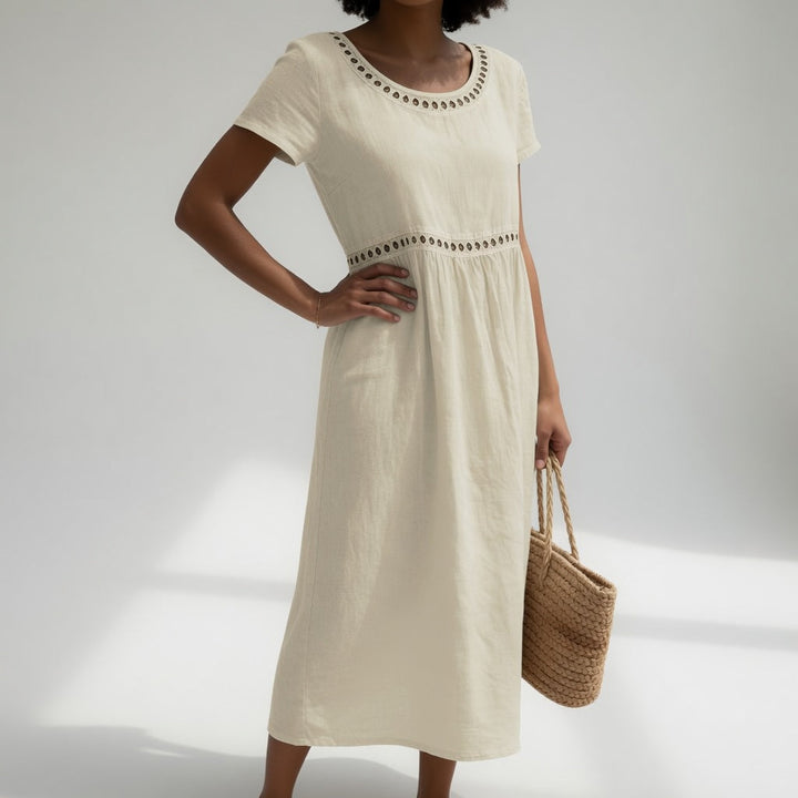 BEAUMONT NICE | ROBE BRODÉE POUR FEMME