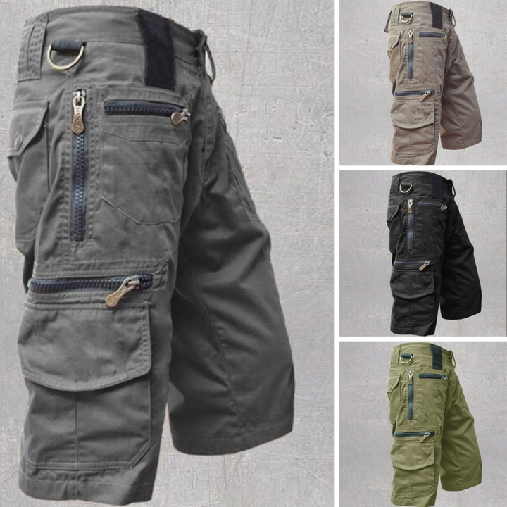 ADJUSTABLE CARGO SHORTS FOR MEN
