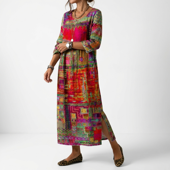 BEAUMONT NICE | ROBE BOHÈME ARTISTIQUE POUR FEMMES