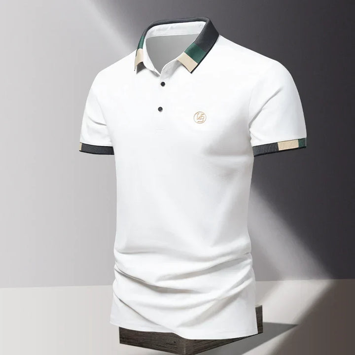 TERRACOTTA POLO SHIRT FOR MEN