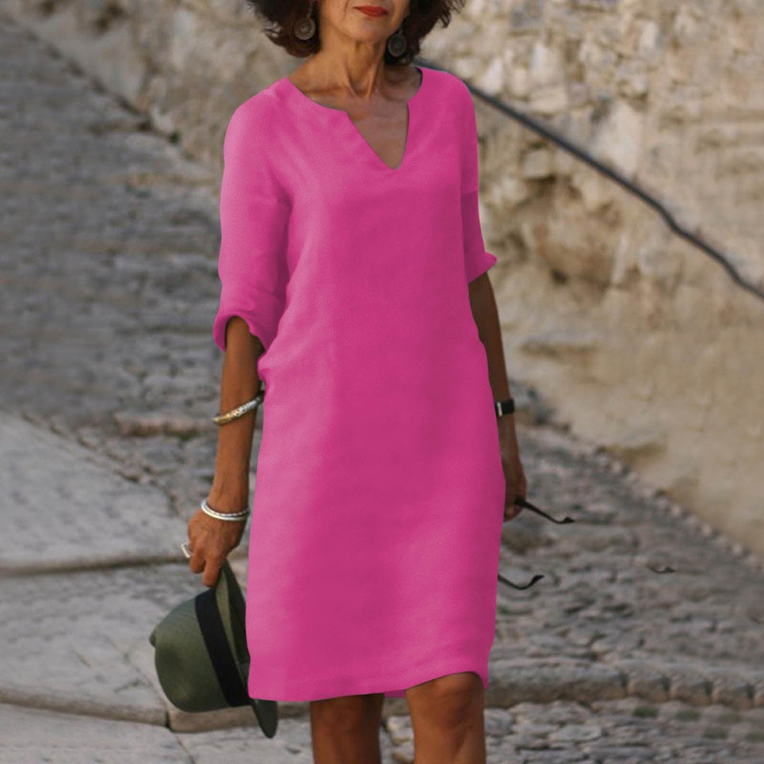 BEAUMONT NICE | ROBE À MANCHES TROIS QUARTS POUR FEMMES