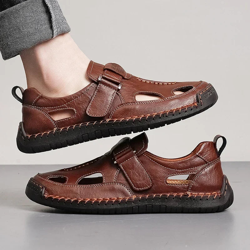 BUCKLE SUMMER SHOES FOR MEN