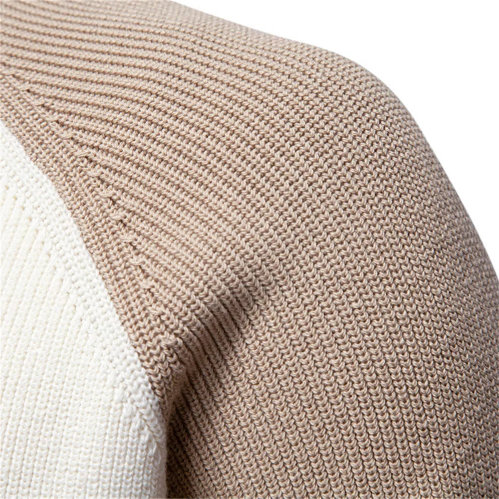 ZIPPERED PULLOVER FOR MEN